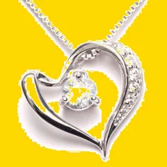 【超人気】[Amazon限定ブランド] A.UN jewelry gift 鑑別済み ジルコン 4mm レディース ネックレス 誕生石 4月 プレゼント sv925 人気 ブランド 金属アレルギー対応 ペンダント スワロフスキー 誕生日 女性 オープンハート