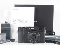 富士フィルム Fujifilm Fuji X100V Black 26.1MP Digital 元箱 [新品同様] #Z5071A