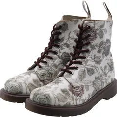 古着 ドクターマーチン Dr.Martens 花柄 8ホールブーツ 5 レディース24.0cm相当/saa013396