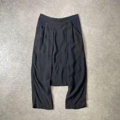 クリストファーネメス NEMETH ウールギャバジン トラウザーズ 立体パンツM クリストファーネメス nemeth ウールギャバジン ワイドパンツ 袴パンツ