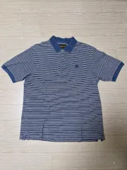 M 00s Timberland(ティンバーランド) ストライプ pk Tシャツ 日本 正規品 実寸 L XL