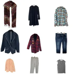 【匿名配送】レディース まとめ売り 9点 コート シャツ インナー トップス