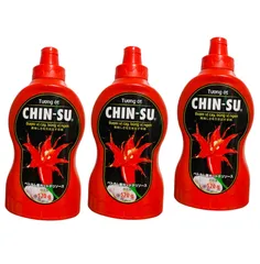🌶 ベトナム直輸入！CHIN-SU ホットチリソース 520g x 3 本🌶Tương Ớtのサムネイル