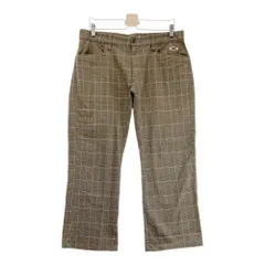 サイズ：36 OAKLEY オークリー  ストレッチパンツ チェック総柄 ベージュ系 [240101393247] ゴルフウェア メンズ ストスト