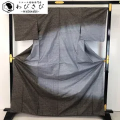 裄６６.５ｃｍ　大人気モチーフ【唐花文】～都喜ヱ門・都喜エ門～　新品のお着物です 楽天市場】大島紬 都 喜 ヱ 門の通販