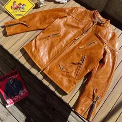 新品未使用 h 在庫限り❗小幼馬革 本革 レザージャケット メンズ レディース 秋冬 ヴィンテージ風 ライダース 防風 ジャケット 高質感 馬革 厚手