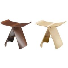 FDK84 美品 Tendo 天童木工 バタフライスツール ローズウッド 柳宗理