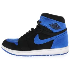 NIKE (ナイキ) AIR JORDAN1 RETRO HIGH OG ROYAL REIMAGINED DZ5485-042 エアジョーダン1 レトロ ロイヤル リイマジンド ハイカットスニーカー ブルー/ブラック US10.5/28.5cm