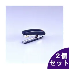 【2個セット】マックス ホッチキス 20枚とじ ブラック HD-10Dのサムネイル