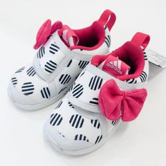 【訳アリ・未使用】adidas DESNEY MINNIE D96918 アディダス　ディズニー　ミニー　キッズ　ジュニア　スニーカー