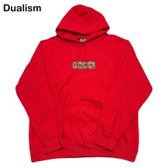 Dualism デュアリズム DLSM モノグラム ボックスロゴ ストリート 刺繍  メンズ レディース フーディー パーカー Lサイズ