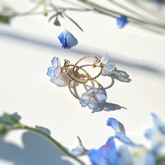 ネモフィラ フォークリング フリーサイズ