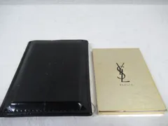 R202　イブサンローラン　YSL　コンパクトミラー　ミラー　ノベルティー　レディース　ブラック　ゴールド　中古　used　海外ブランド　デパコス　鏡　手鏡　即購入　人気