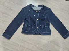 フレンチキャット デニムジャケット 130