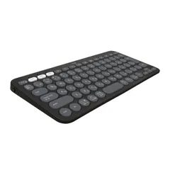 【人気】キーボード Easy-Switch 無線 日本語配列 ワイヤレス Bolt 電池寿命36ケ月 Logi Windows Bluetooth Mac 小型 415g iPad 軽量 iOS 薄型 Android K380sGR Chrome 2 KEYSのサムネイル