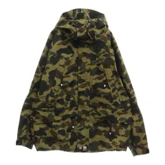 A BATHING APE (アベイシングエイプ) GORE-TEX 1ST CAMO SNOWBOARD JACKET ゴアテックス カモ スノーボード ジップアップ フード ジャケット マルチ 001HJH701001Mのサムネイル
