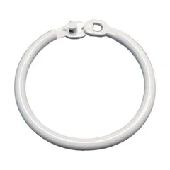 （まとめ） TRUSCO 樹脂製カードリング5.0mm×Φ50mm TKRJ-50 1パック（10個） 【×5セット】