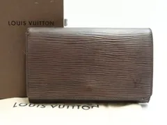ルイヴィトンＬ字ファスナー LOUIS VUITTON ルイ ヴィトン L字ファスナー長財布 型押しレザー