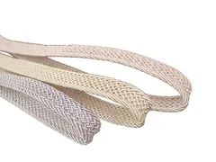 夏　帯締め　四分紐　日本製　正絹 涼やかな帯締 帯留めに f863