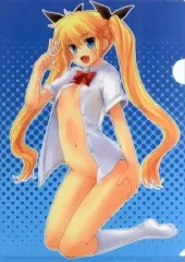 【中古】クリアファイル 篁結花 A4クリアファイル 「コミックス れすきゅーME! 3巻」 とらのあな先着購入特典