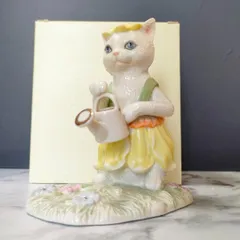 大きなサイズ レノックス 猫 フィギュリン admiration