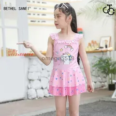 水着 女子 子供 ワンピース キッズ ガール スイムウェア 110 かわいい 130 スクール 水遊び用 120 150 プール 保育園 160 海 水泳教室 140 幼稚園 100 CM  vii3x862754