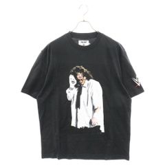 Palace Skateboards (パレススケートボーズ) 23SS WWE Mankind Sock フロントプリント クルーネック半袖Tシャツ ブラック P22TS465