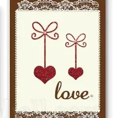 カッティングダイ　ハートのオーナメント