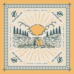FlipFuel® Arizona Sunshine Bandana ★アウトドア・バンダナ★