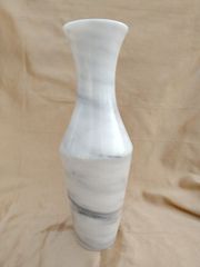 昭和54年製 1979年 大理石 花瓶 壺 山水彫刻 約56cm 14.4kg - メルカリ