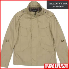 BURBERRY BLACK LABEL 廃盤 バーバリーブラックレーベル ジャケット M ブルゾン ノバチェック ミリタリージャケット ジャケット_ブルゾン_サイズM一覧←SEULB屋着古← TY4001