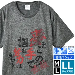 Tシャツ《B柄-7》 新品 未使用 接触冷感 吸水速乾 ドライ UVカット スポーツ 運動会 体育祭 部活 漢字 応援 お揃い 熱血 彼氏 ギフト プレゼント【H5Z】【メール便1】 ファッション