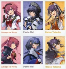 【中古】キャラカード 全6種セット 「バーチャルYouTuber にじさんじ ランダムチェキ風カード」 Ranunculus 1st ANNIVERSARYグッズ