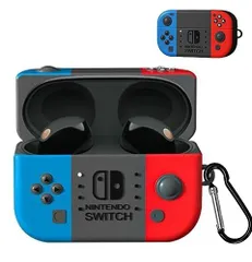 プレイステーション For ソニー SONY WF-1000XM5 用 ケースYCJDPフック＆ループ付き 可愛い 萌え 防水防塵 軽量 着装まま充電 耐衝撃性 無臭で ソフト WF-1000XM5 用 シリコン 保護カバープレイステーション