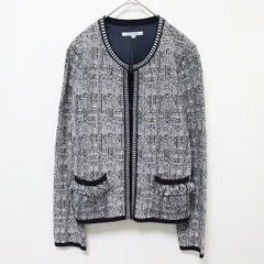 トランスワーク TRANSWORK ニット ジャケット フリンジ x941326のサムネイル