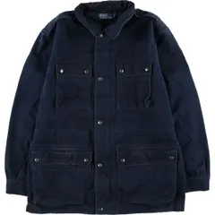 90s Ralph Lauren ミリタリー フィールドジャケット サファリ 黒 90s Ralph Lauren ミリタリー フィールドジャケット サファリ 黒