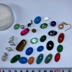 ターコイズ装飾のシルバーピアスと替え玉セット - メルカリ