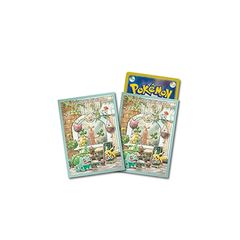 【新品】 ポケモンセンターオリジナル ポケモンカードゲーム デッキシールド Pokemon Grassy Gardening 1