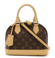 LOUIS VUITTON ルイ ヴィトン モノグラム アルマBB ハンドバッグ ミニバッグ 2WAY ショルダーバッグ 斜め掛け M46990