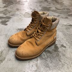 ティンバーランド Timberland ブーツ　ウールリッチ　コラボ 美品】 ティンバーランド イエローブーツ ウールリッチコラボ