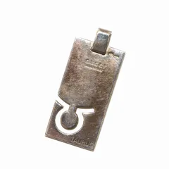 グッチ GUCCI ペンダントトップ チャーム 925 星座 TAURUS 牡牛座 シルバー /YI14 ■OHのサムネイル