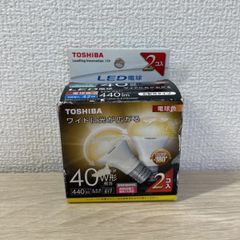 東芝　TOSHIBA LDA4L-G-E17/S/40W-2P LED電球　小形電球形 [E17 /電球色 /2個 /40W相当 /一般電球形 /広配光タイプ]