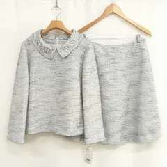 アッドルージュ Add Rouge スカート スーツ セットアップ 2WAY ジャケット 13 ホワイト系