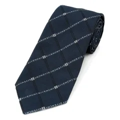 新品 ジバンシイ GIVENCHY ネクタイ レギュラータイ ネイビー