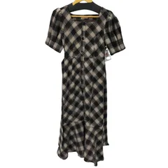 アンミール An MILLE ストレッチチェックマーメイドワンピース レディース 表記無 