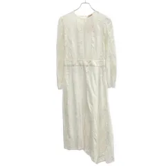 N°21 NUMERO VENTUNO ヌメロ ヴェントゥーノ 21SS フラワーレースドレスワンピース P21EN2M H1115111 ホワイト 38のサムネイル