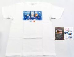 [중고]T셔츠 유카가오카 여자 구매부 공식 메모리얼 아이템 #2 토마카노테 T셔츠 화이트 L사이즈 [러브라이브! 슈퍼스타!! 3기]