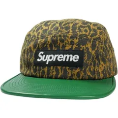 Supreme シュプリーム レオパード キャップ Supreme Washed Chino Twill Camp Cap 