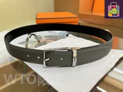 【今日特価】HERM?S Leather Belt シグネチャーデザイン