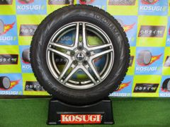 ヴァーレン　6J-15　5H100　+43　アイスガードIG70　195/65R15　中古スタッドレスセット　4本【Y20大和店】